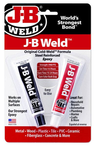 jb weld for sheet metal|Know Your Bond .